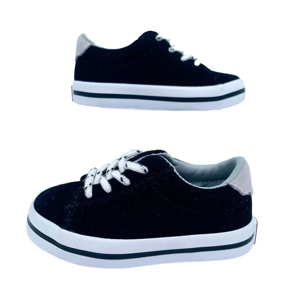 janie and jack baby boy sneaker shoes‎ size 4 black
